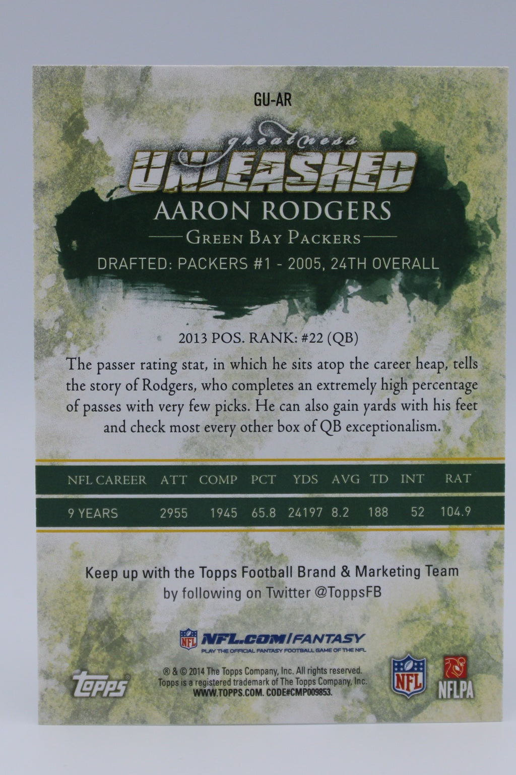 Rodgers Aaron GU-AR