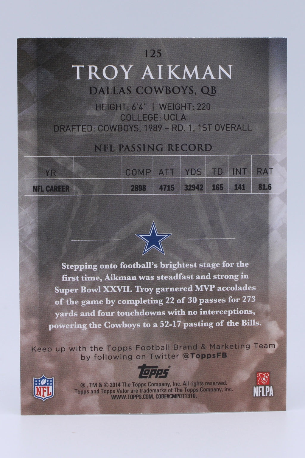 Aikman Troy 125