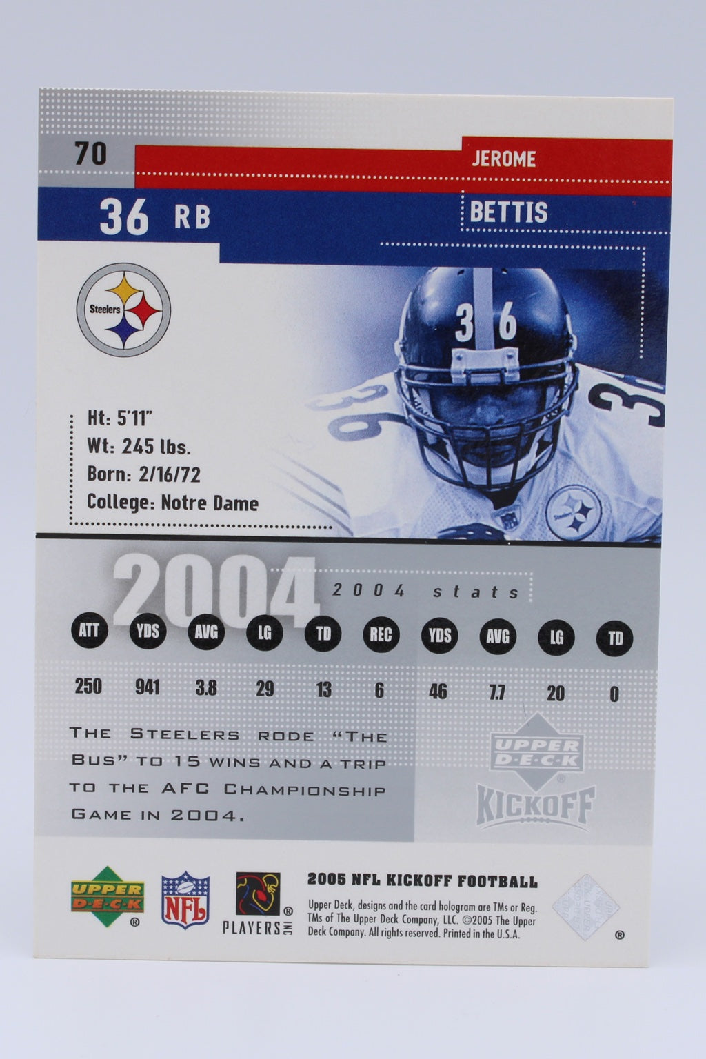 Bettis Jerome 70