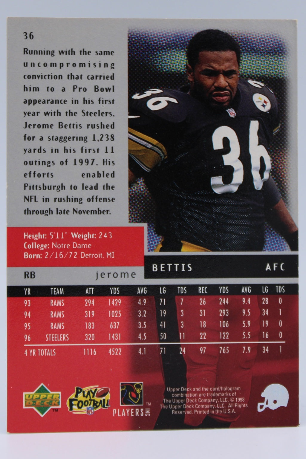 Bettis Jerome 36