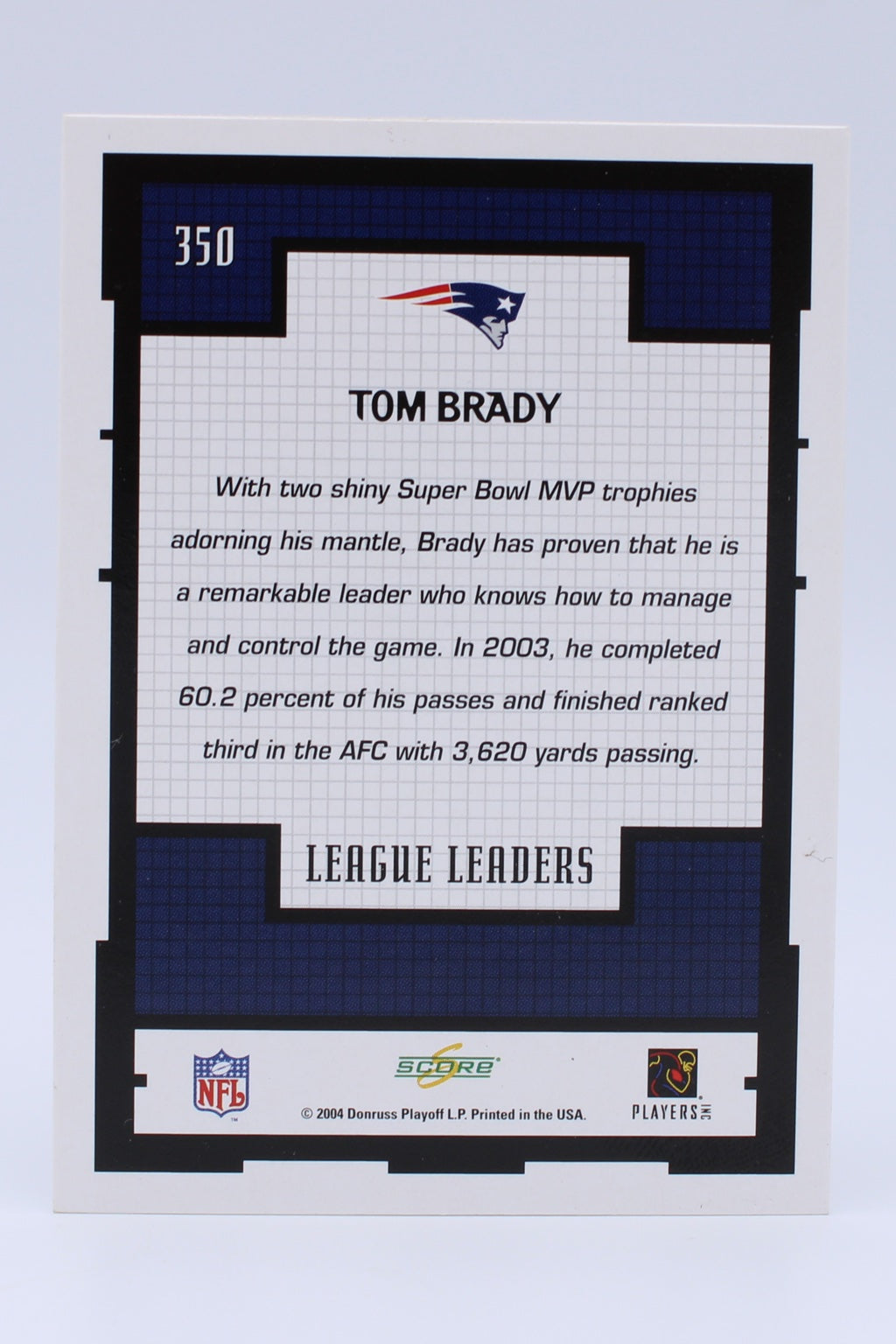 Brady Tom 350