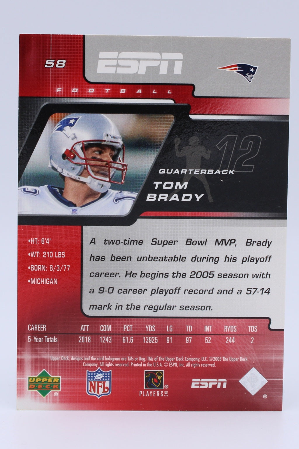 Brady Tom 58