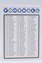 Checklist Topps 2of4