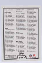 Checklist Topps 2of4