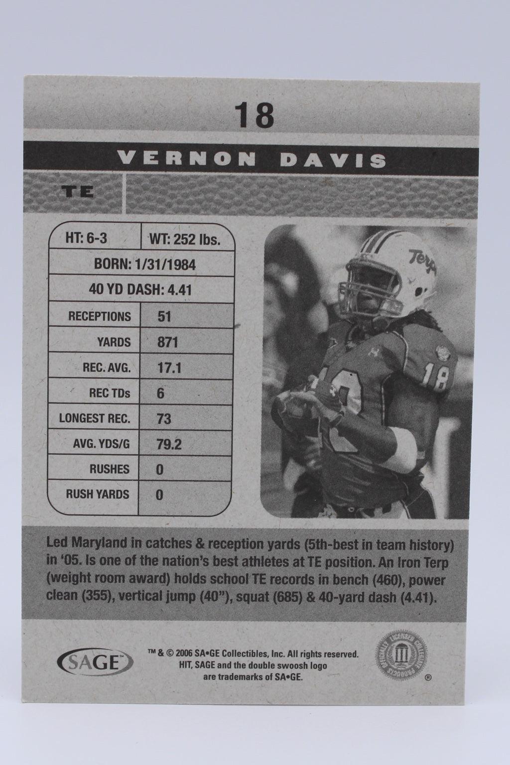 Davis Vernon 18