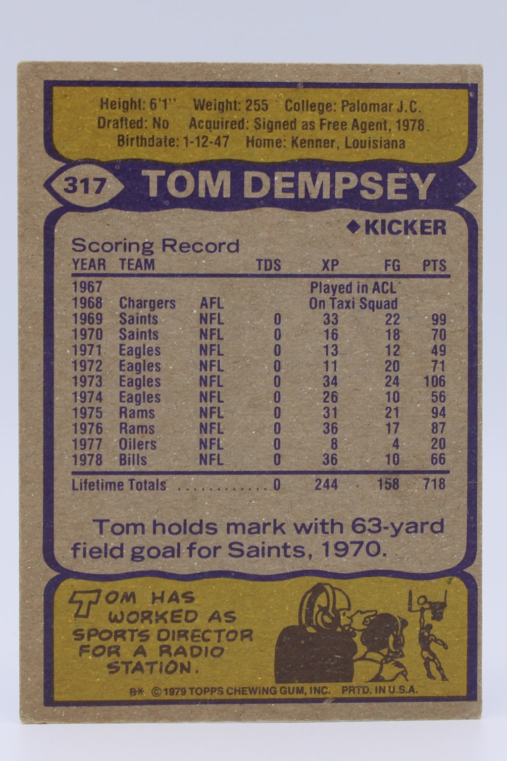 Dempsey Tom 317