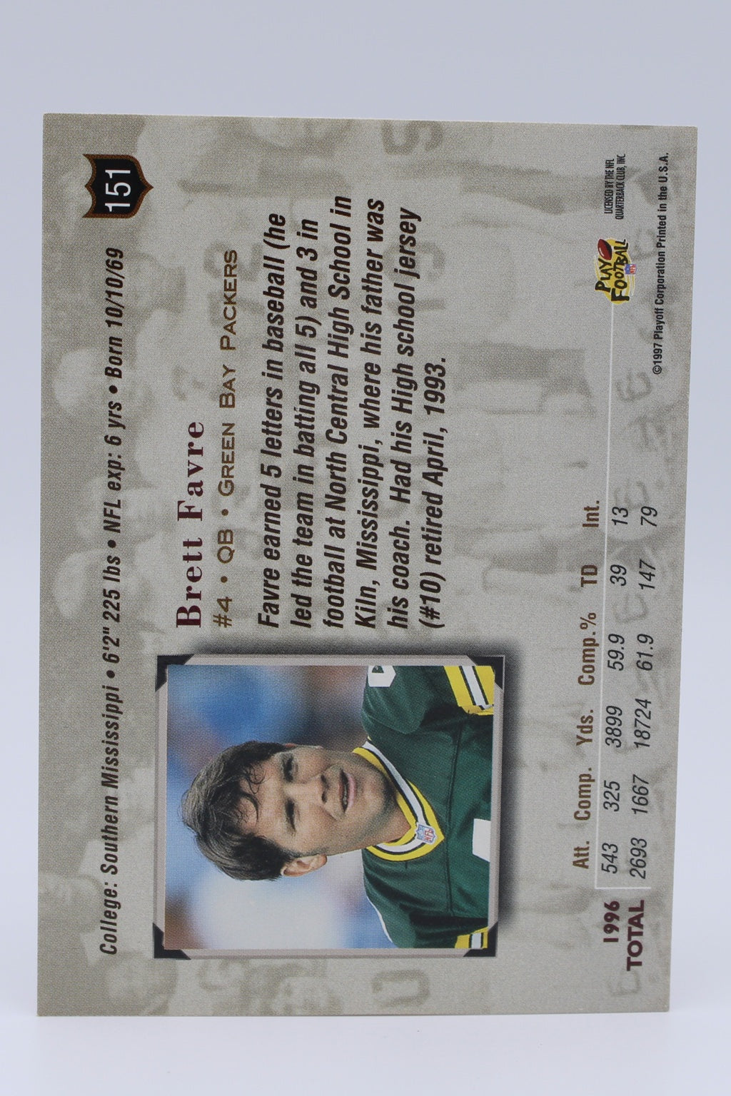 Favre Brett 151