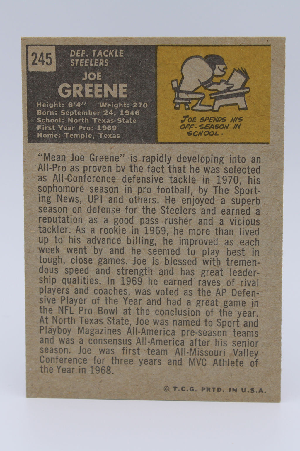 Greene Joe 245