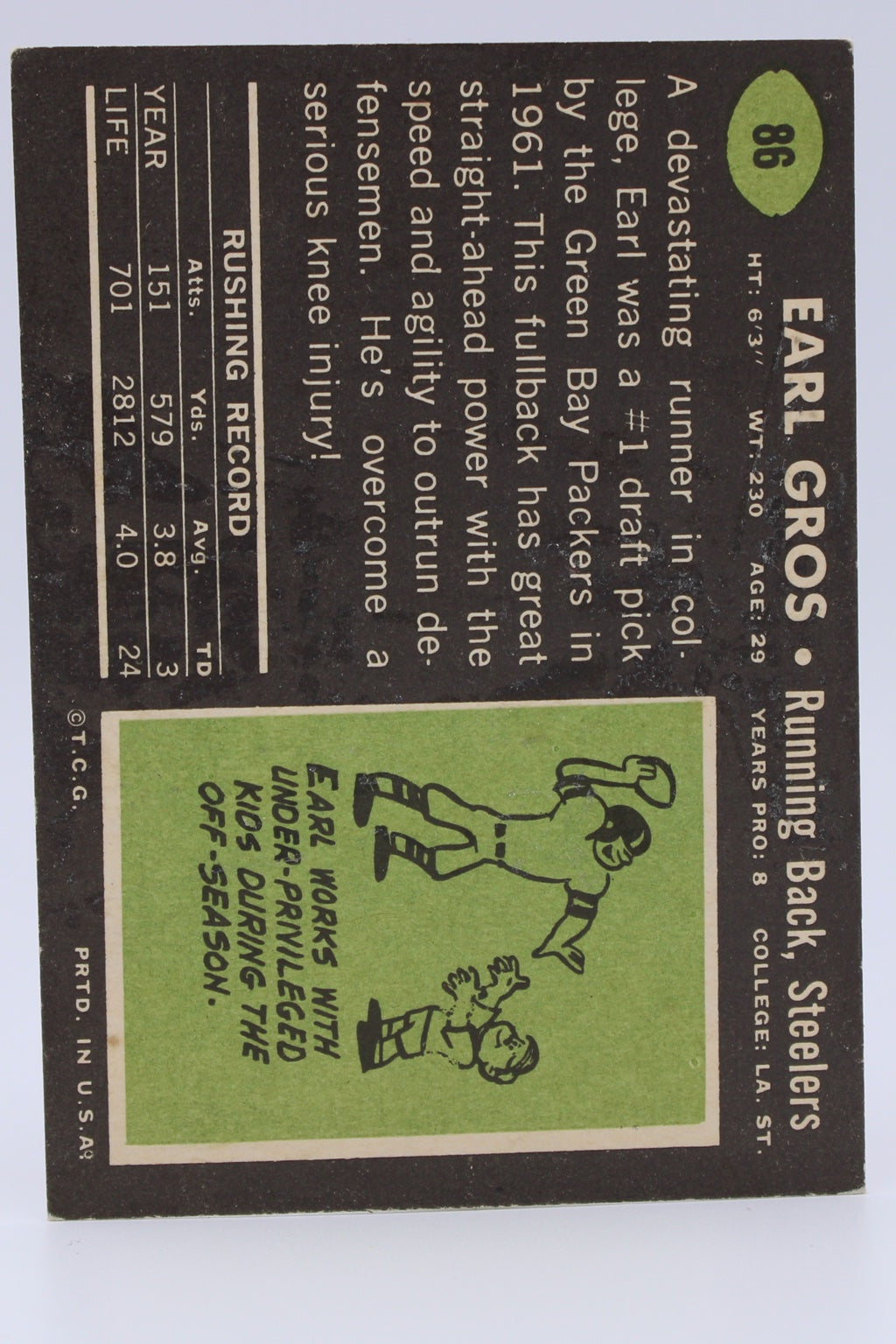 Gros Earl 86