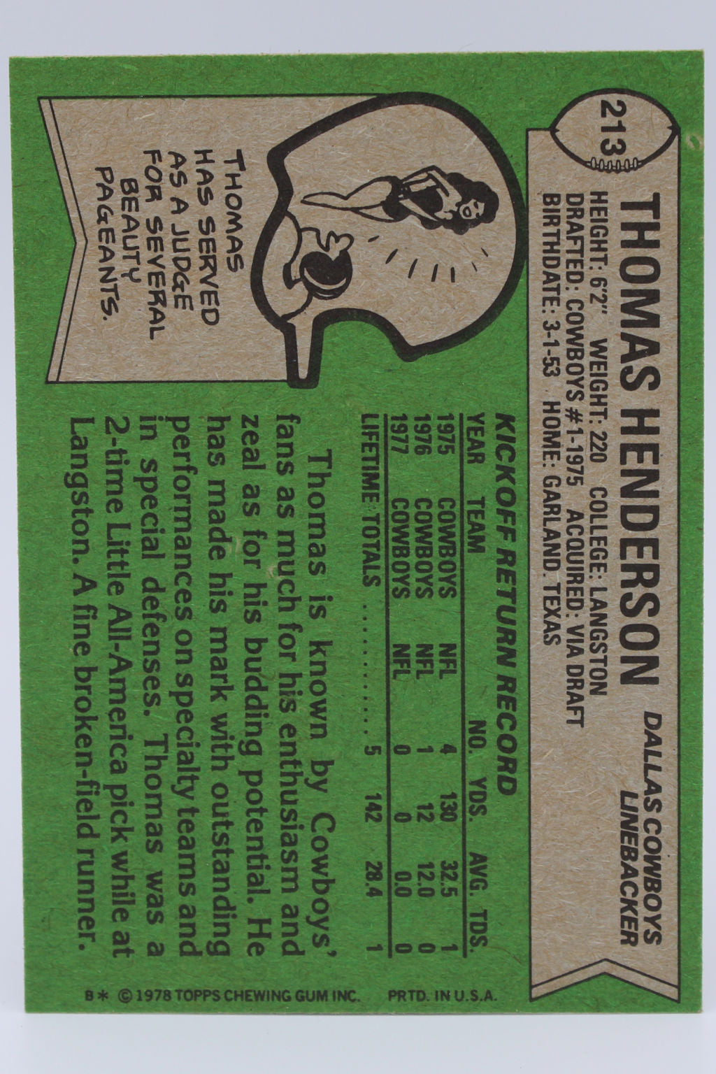 Henderson Thomas 213