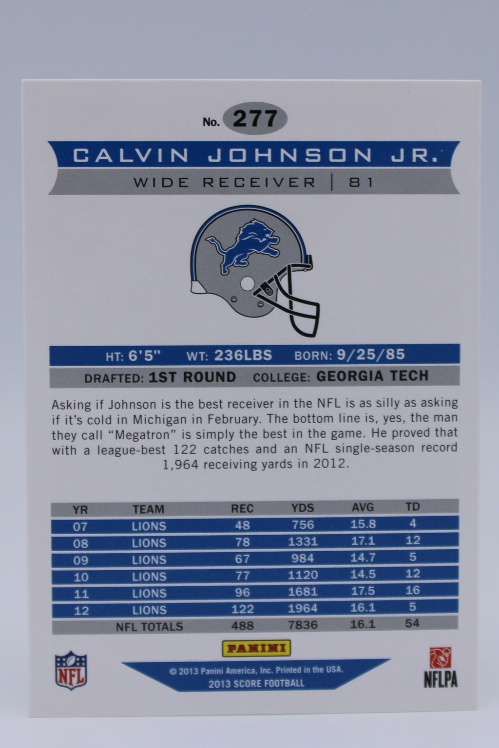Johnson Calvin 277