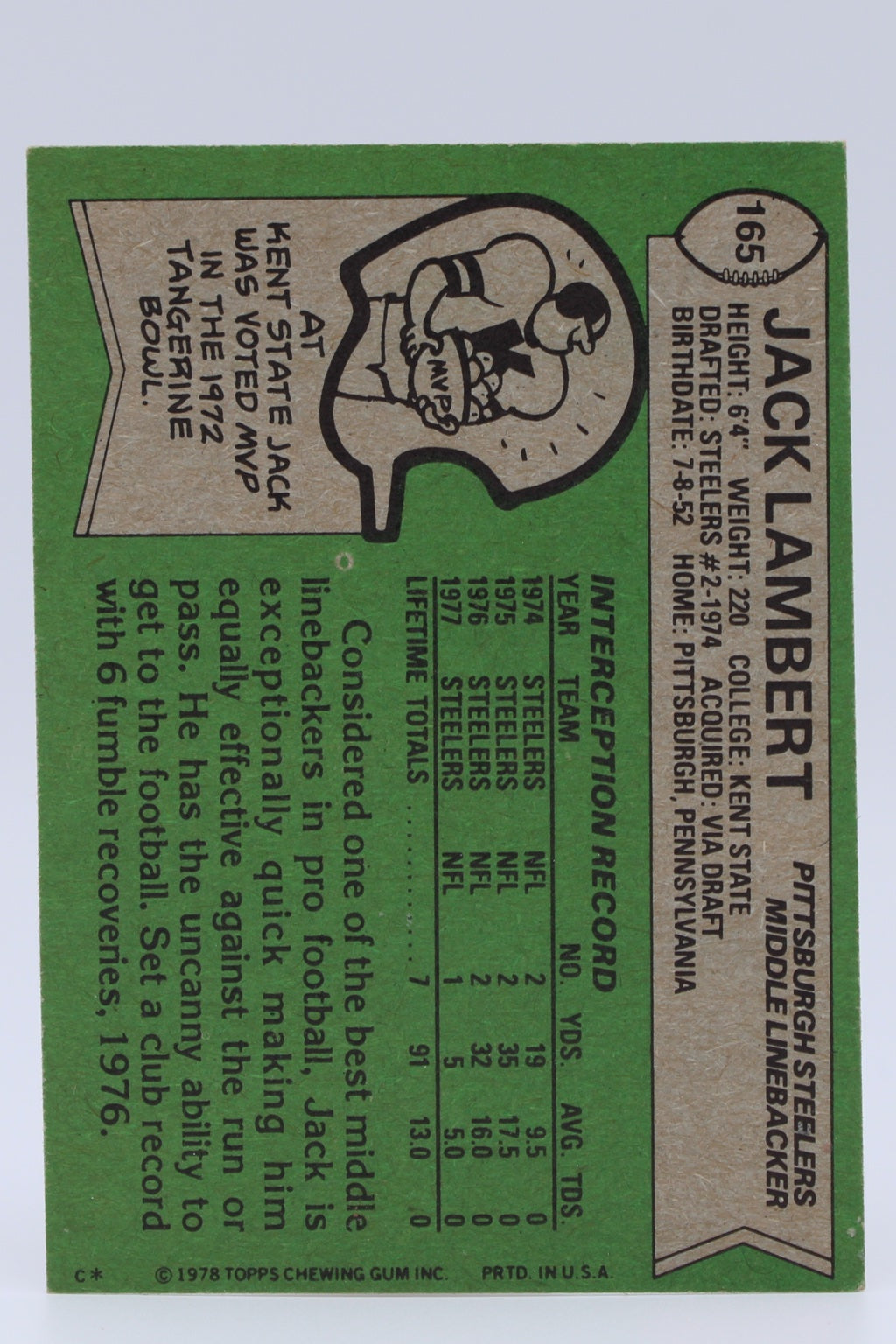 Lambert Jack 165