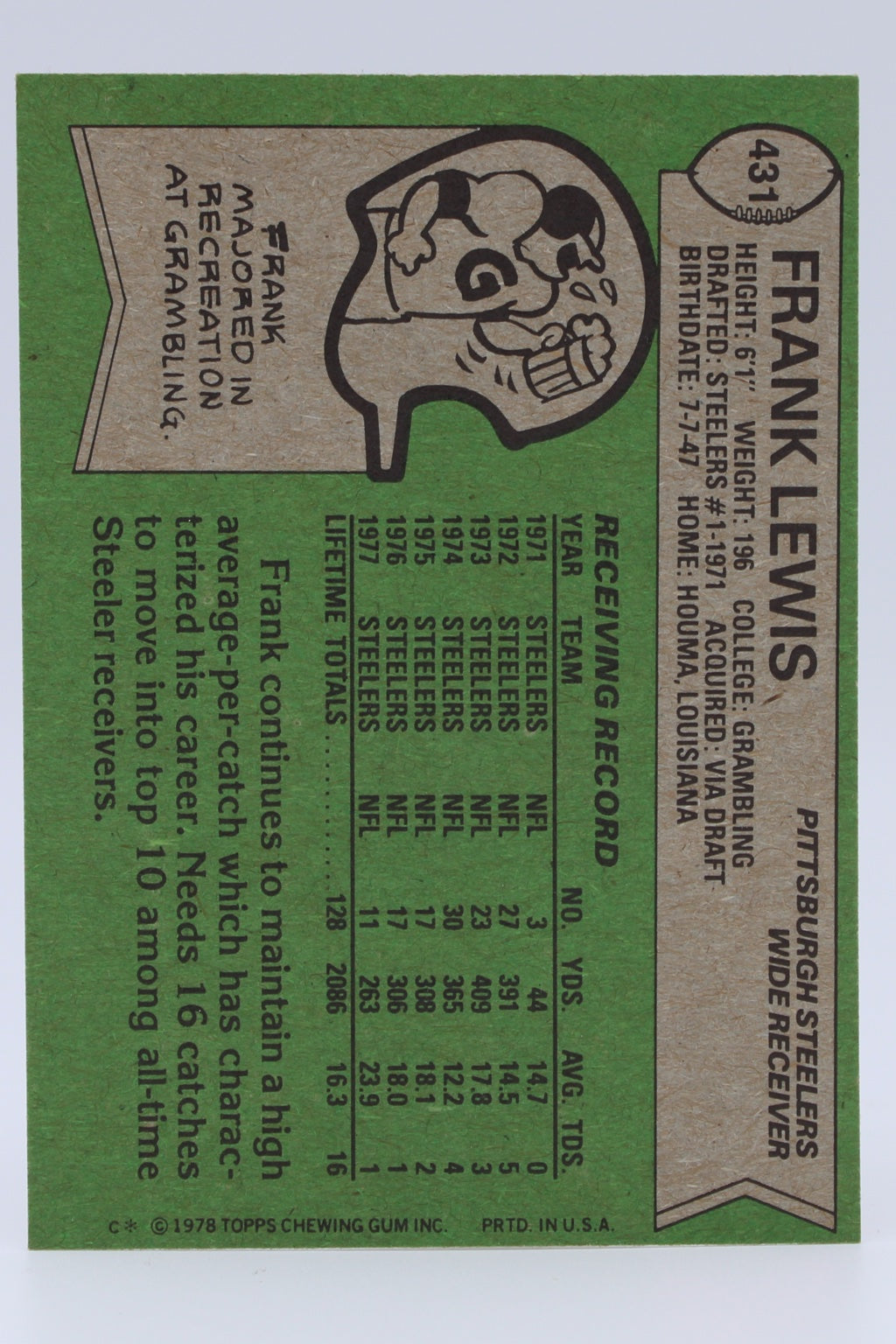 Lewis Frank 431