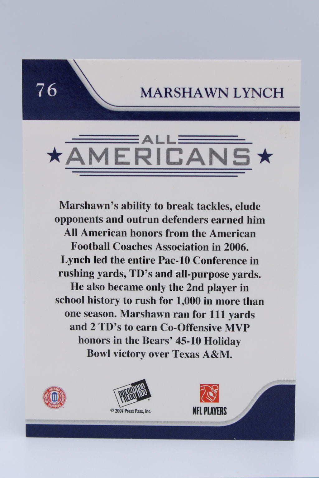 Lynch Marshawn 76