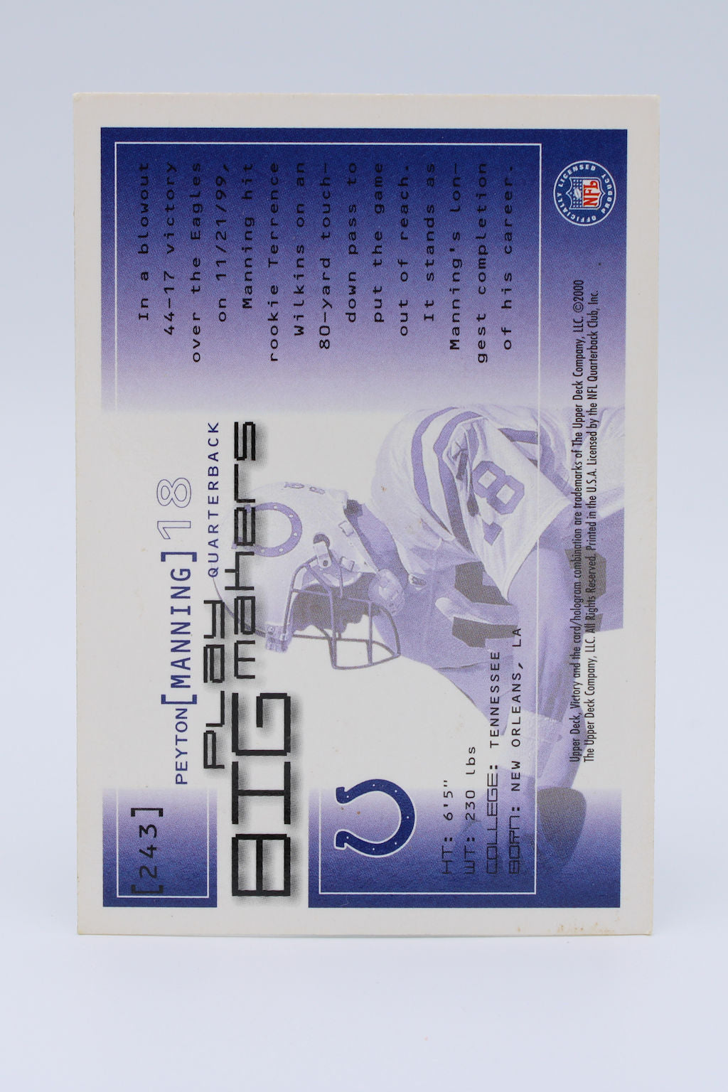 Manning Peyton 243