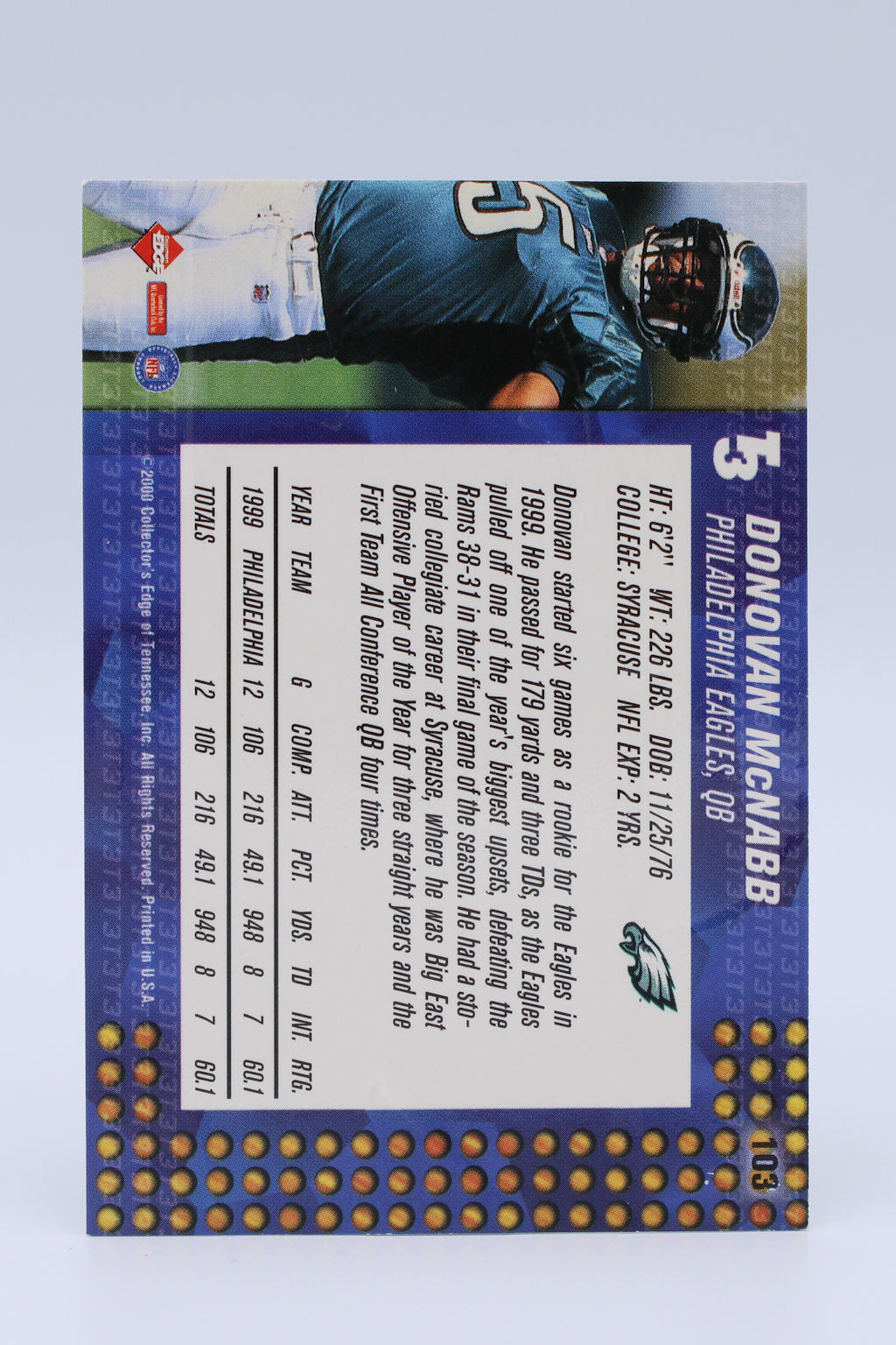 McNabb Donovan 103