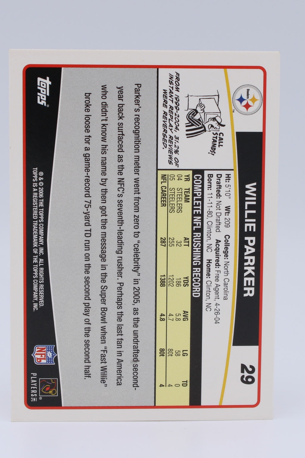 Parker Willie 29