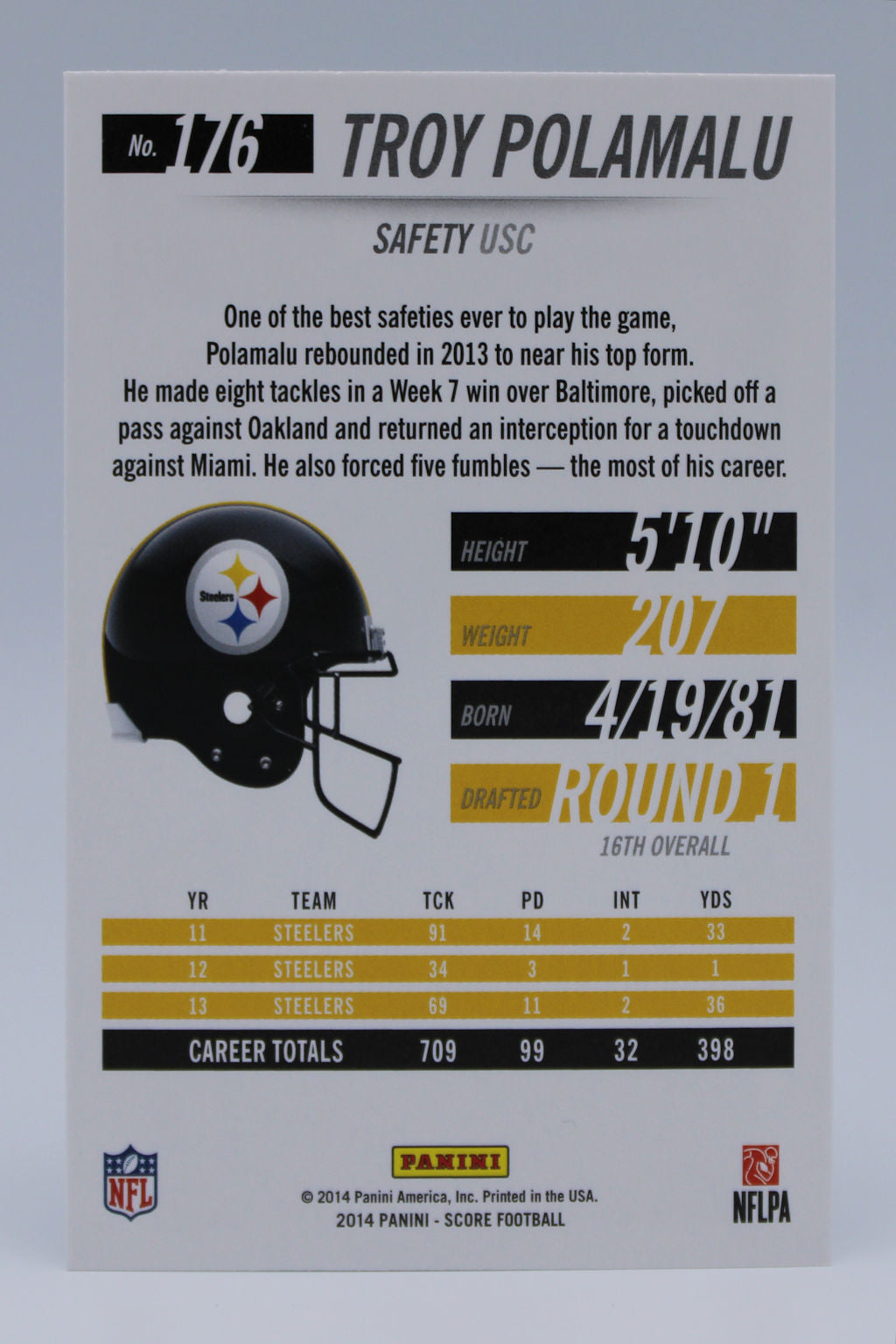 Polamalu Troy 176