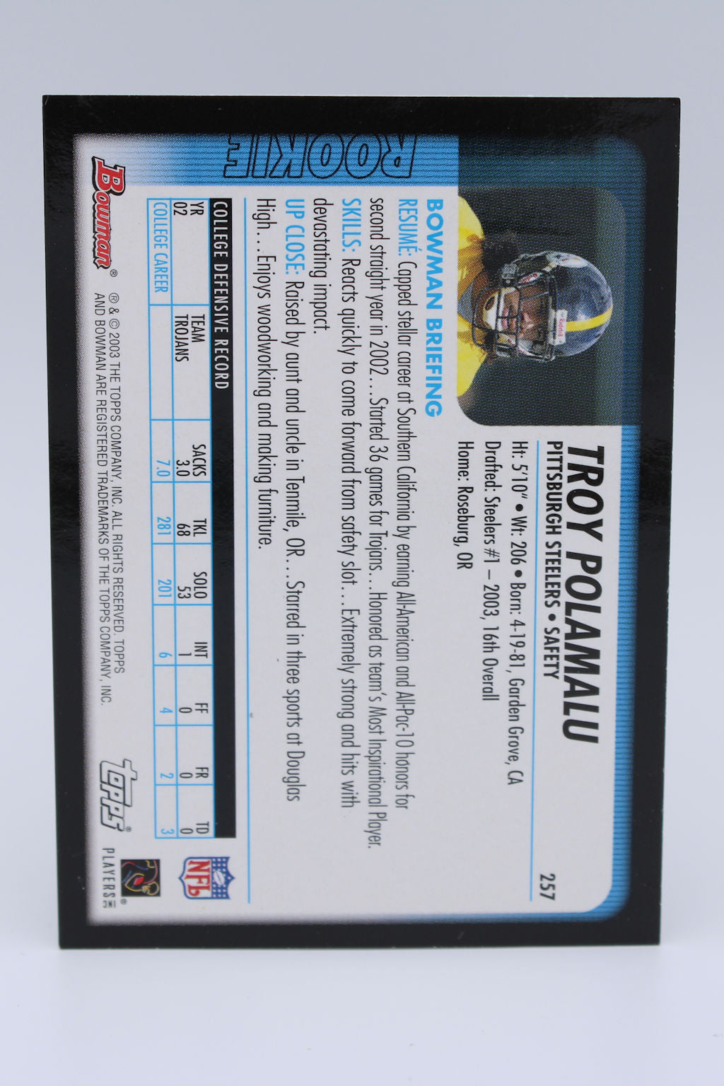 Polamalu Troy