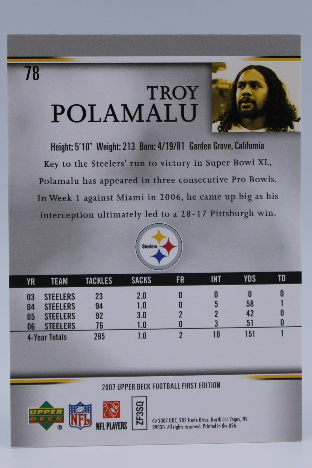 Polamalu Troy 78