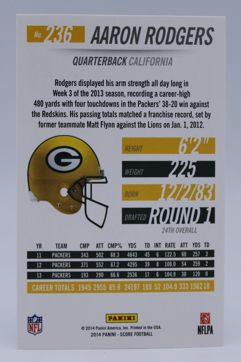 Rodgers Aaron 236