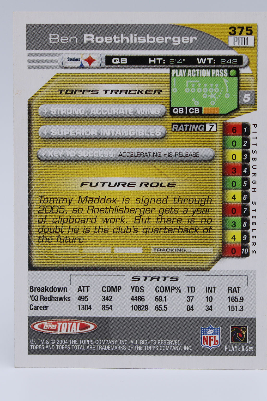 Roethlisberger Ben 375