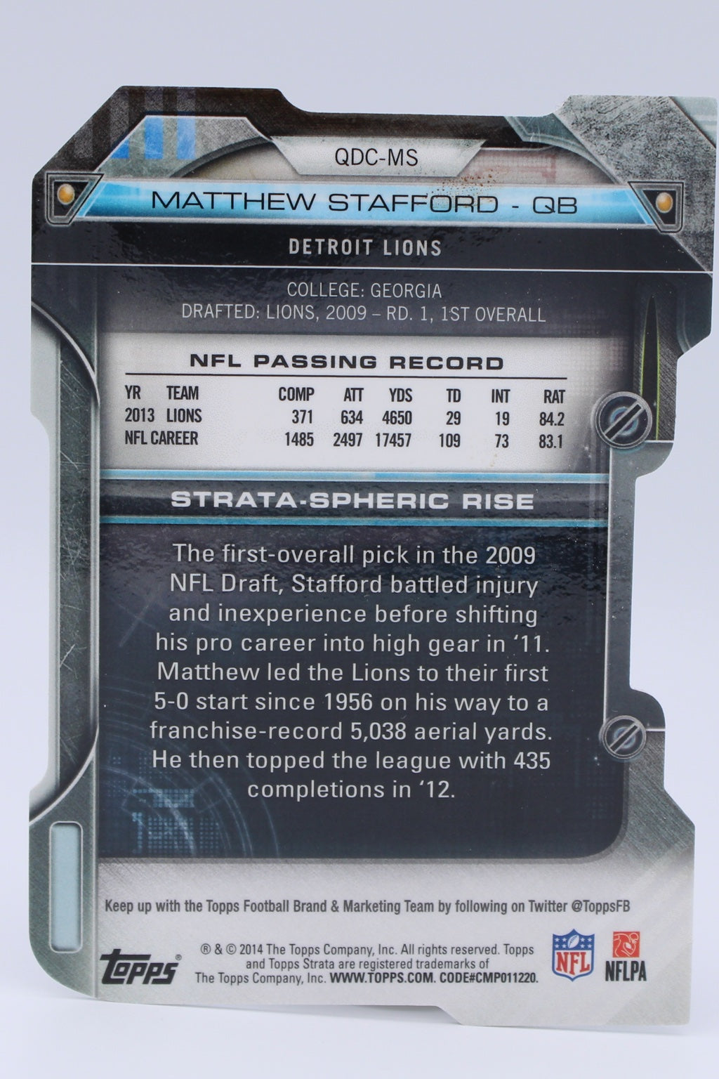 Stafford Matthew QDC-MS