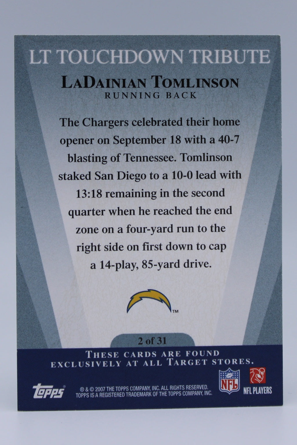 Tomlinson LaDainian 2