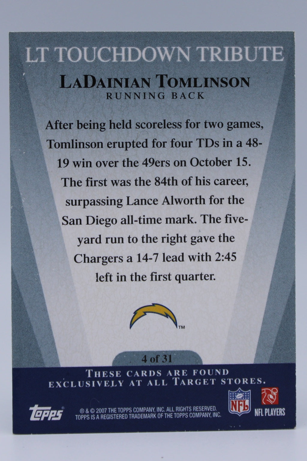 Tomlinson LaDainian 4