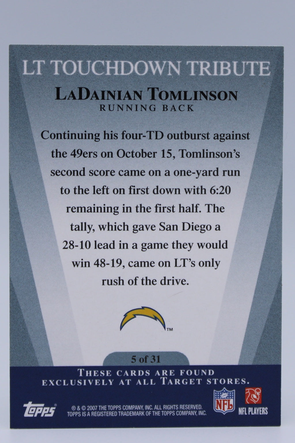 Tomlinson LaDainian 5