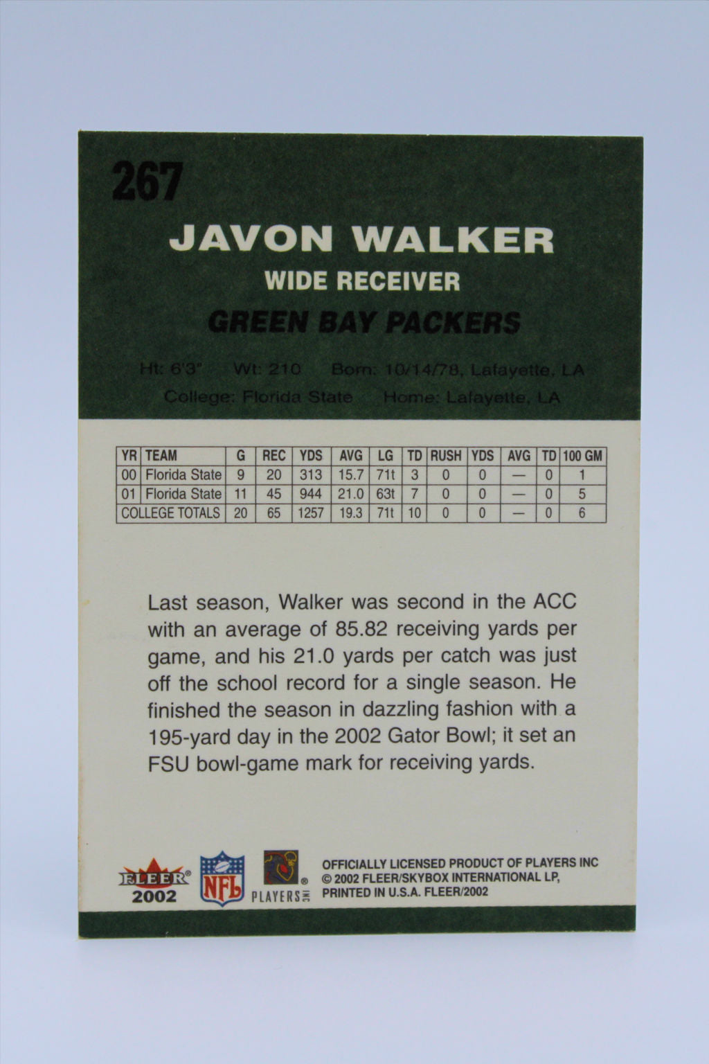Walker Javon 267