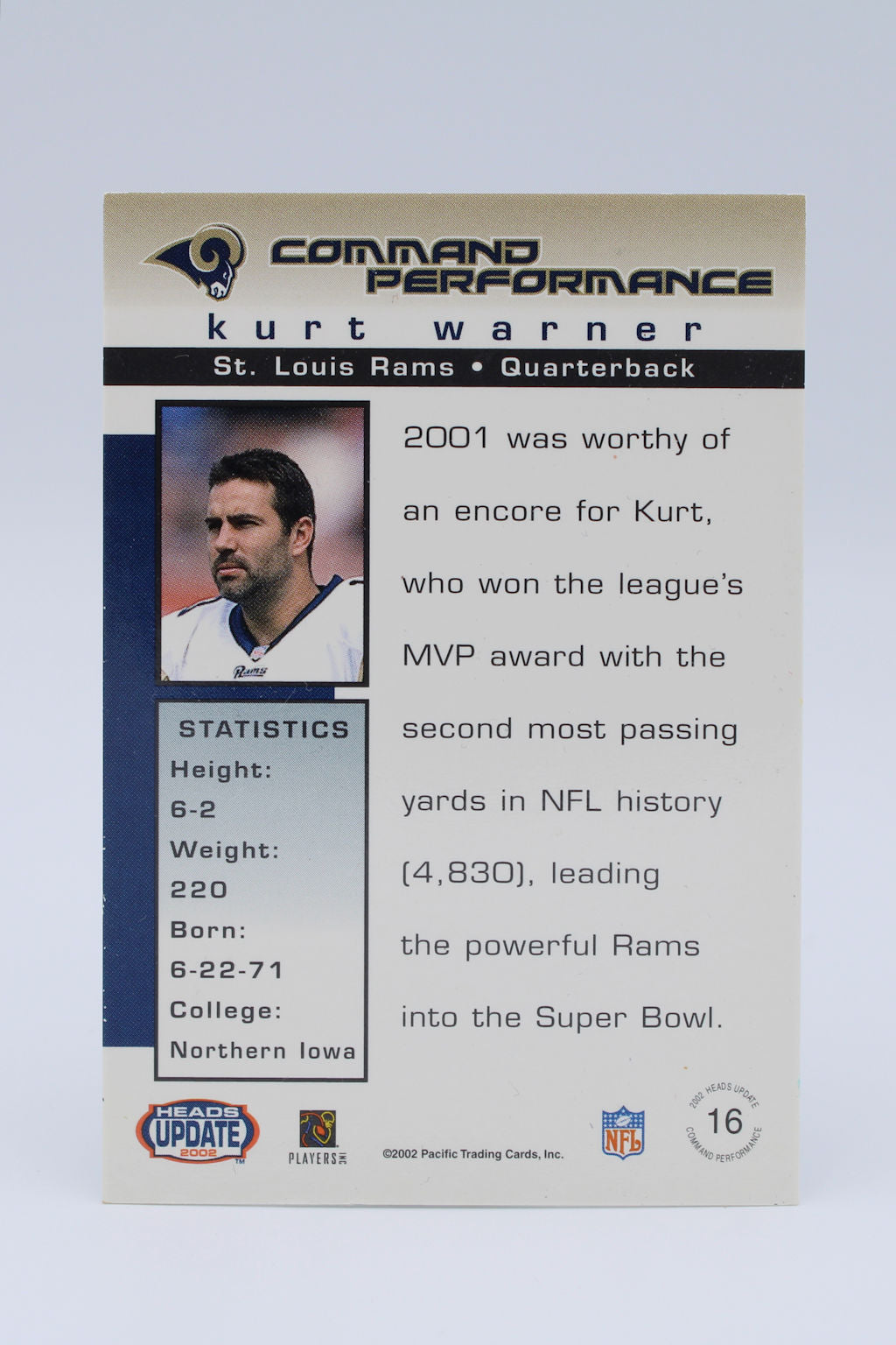 Warner Kurt 16