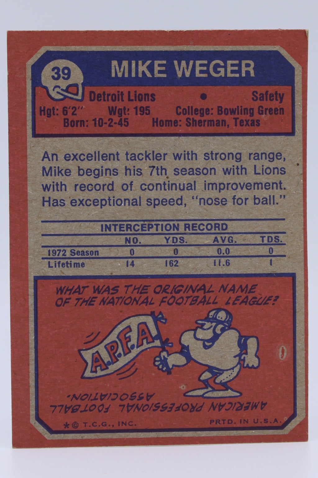 Weger Mike 39