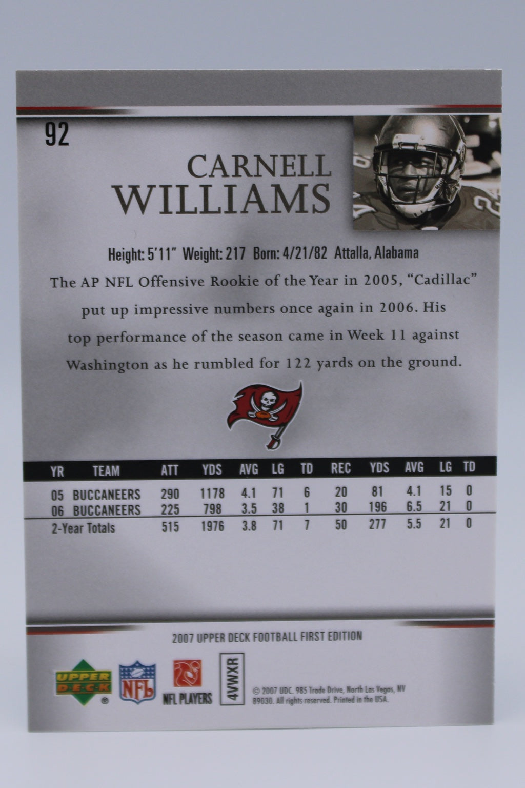 Williams Carnell 92